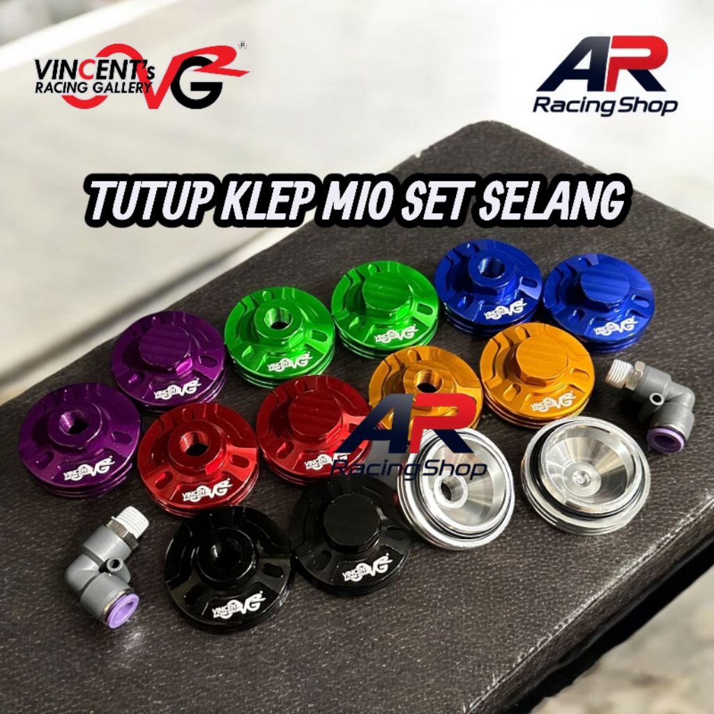 Tutup Klep VRG Mio Sporty/Smile Mio Soul Fino Original Vincent's Racing Gallery
