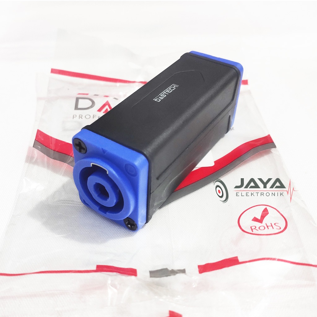 Sambungan Jack Speakon Female to Female DASTECH Adaptor Jack Speakon