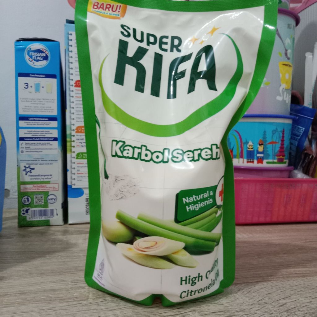 Super Kifa Refill Karbol Sereh Jumbo 750 ml