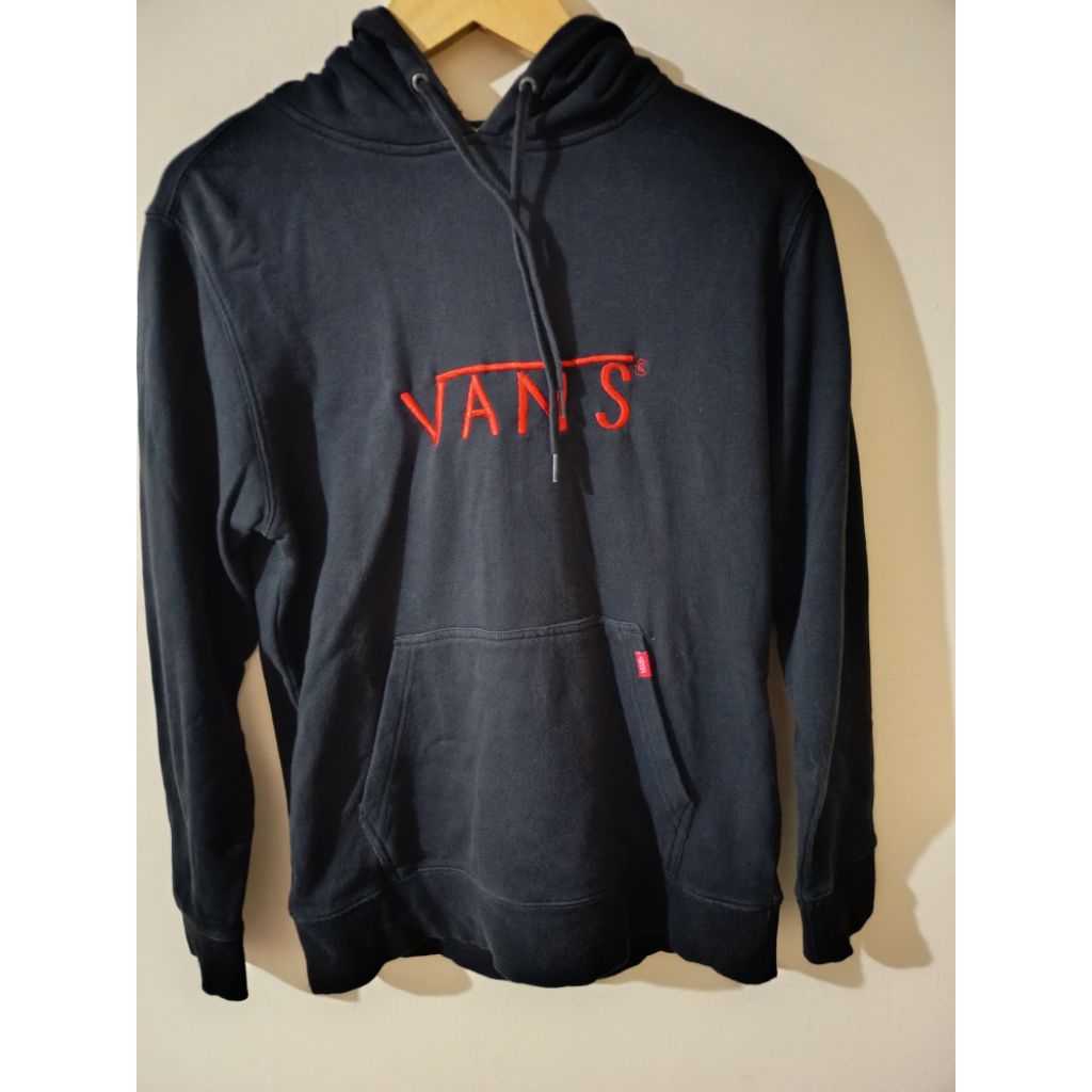 hoodie vans logo bordir