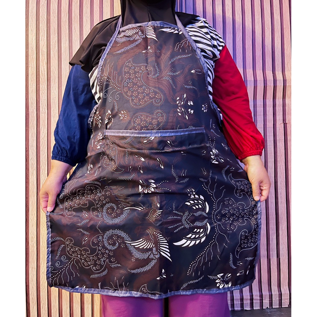 Celemek batik jumbo/Apron dewasa jumbo/Celemek masak/Celemek jumbo