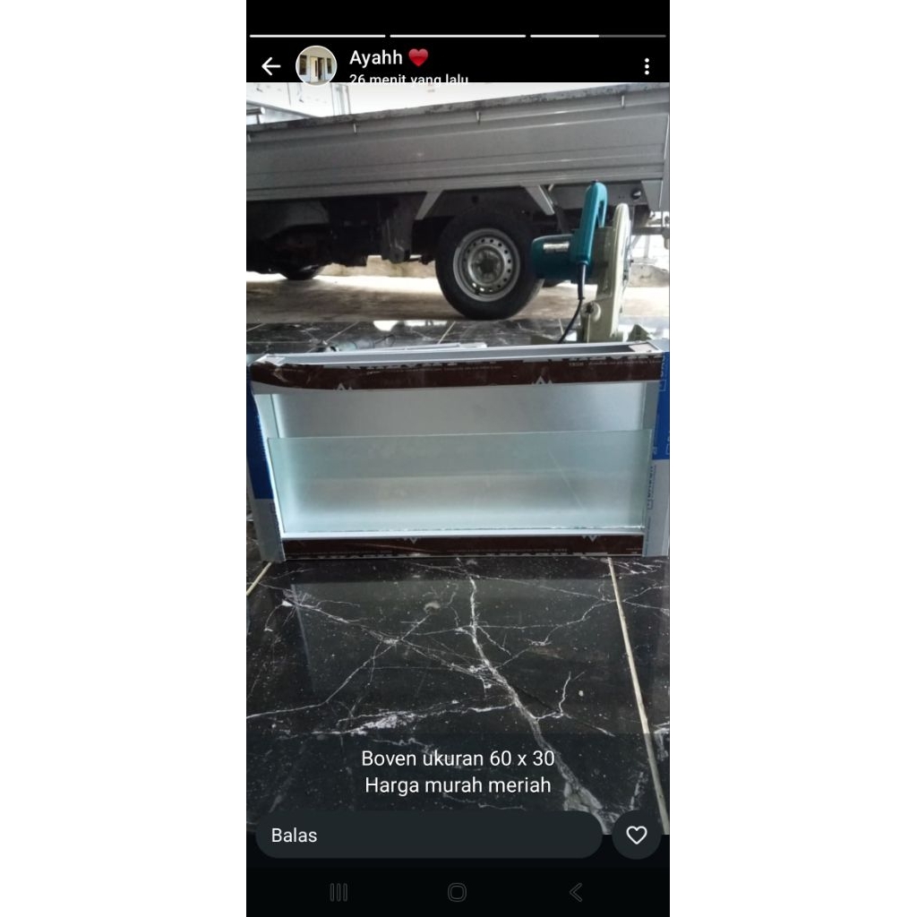 Boven Kaca Aluminium