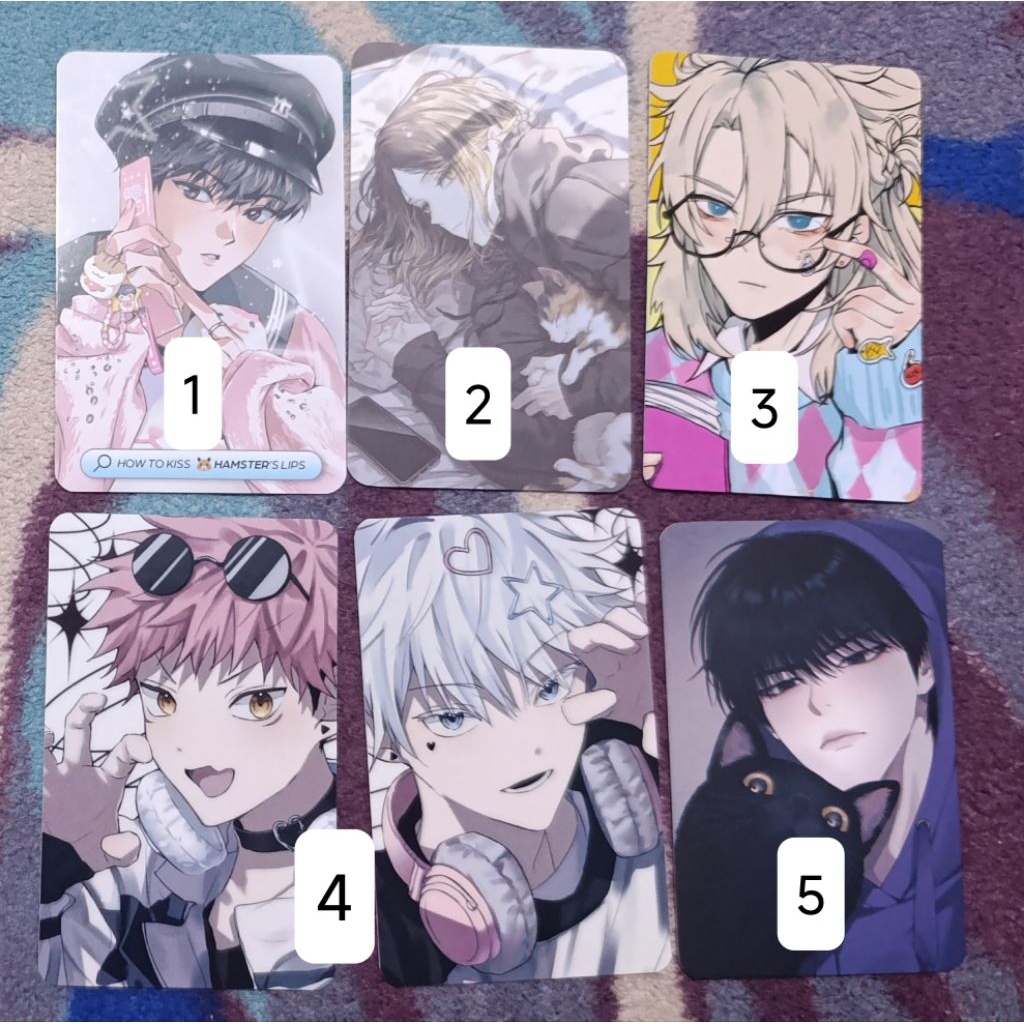 [READY] Photocard anime jjk,haikyuu,dll
