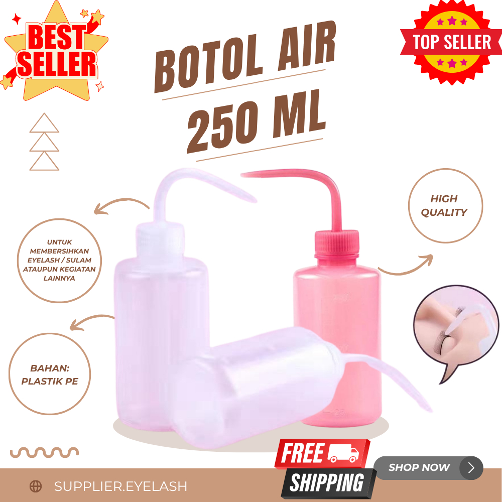BOTOL AIR PEMBERSIH SULAM / BOTOL INFUS AIR/BOTOL INFUS