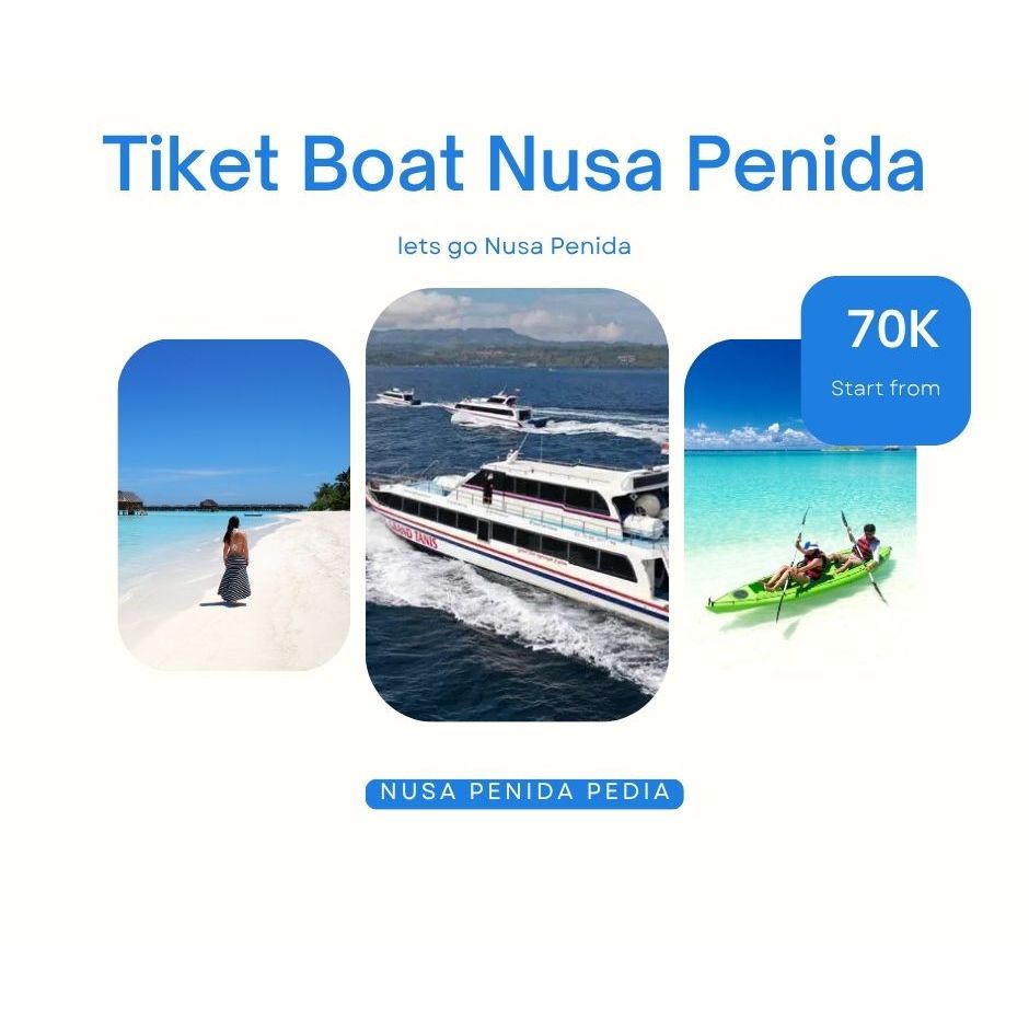 Tiket Boat Cepat Sanur – Nusa Penida (PP)