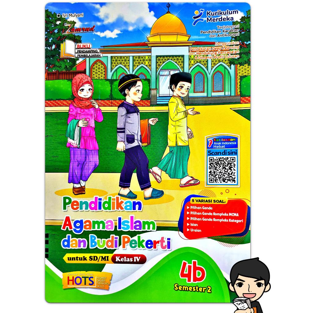 BUKU LKS PENDIDIKAN AGAMA ISLAM DAN BUDI PEKERTI PAI SD KELAS 4 SEMESTER 2 2025-2026 KURIKULUM MERDE