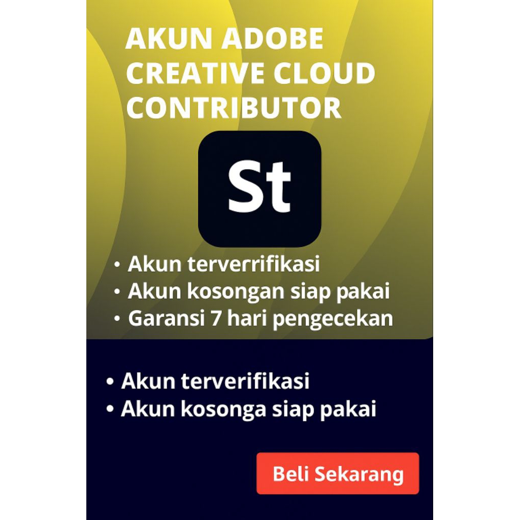 Akun adobe contributor