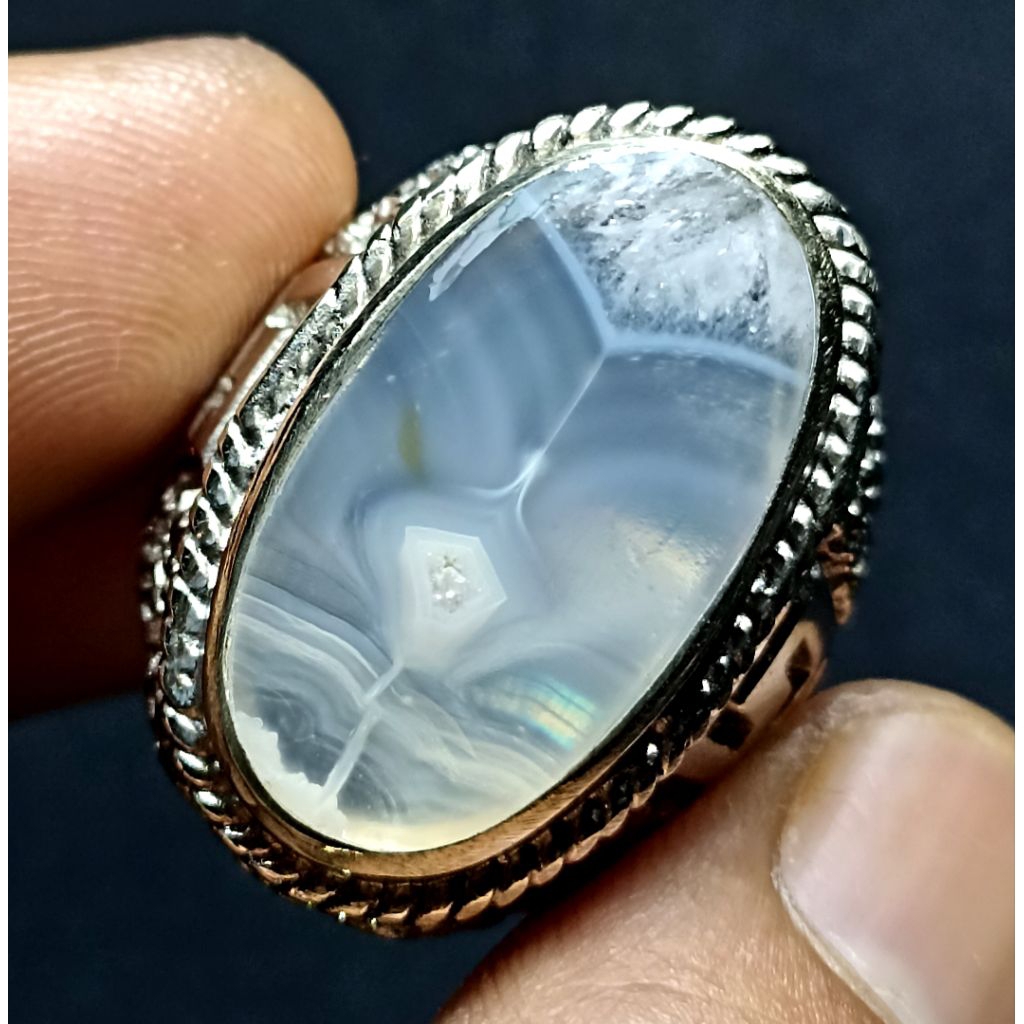 CINCIN BATU AKIK JUNDER SUSUP PELANGI