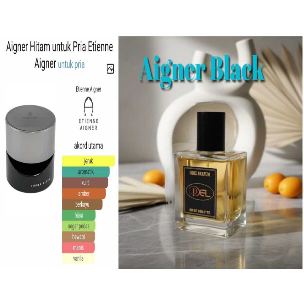 AIGNER HITAM INSPIRED PARFUM AIGNER BLACK PARFUM PRIA TAHAN LAMA