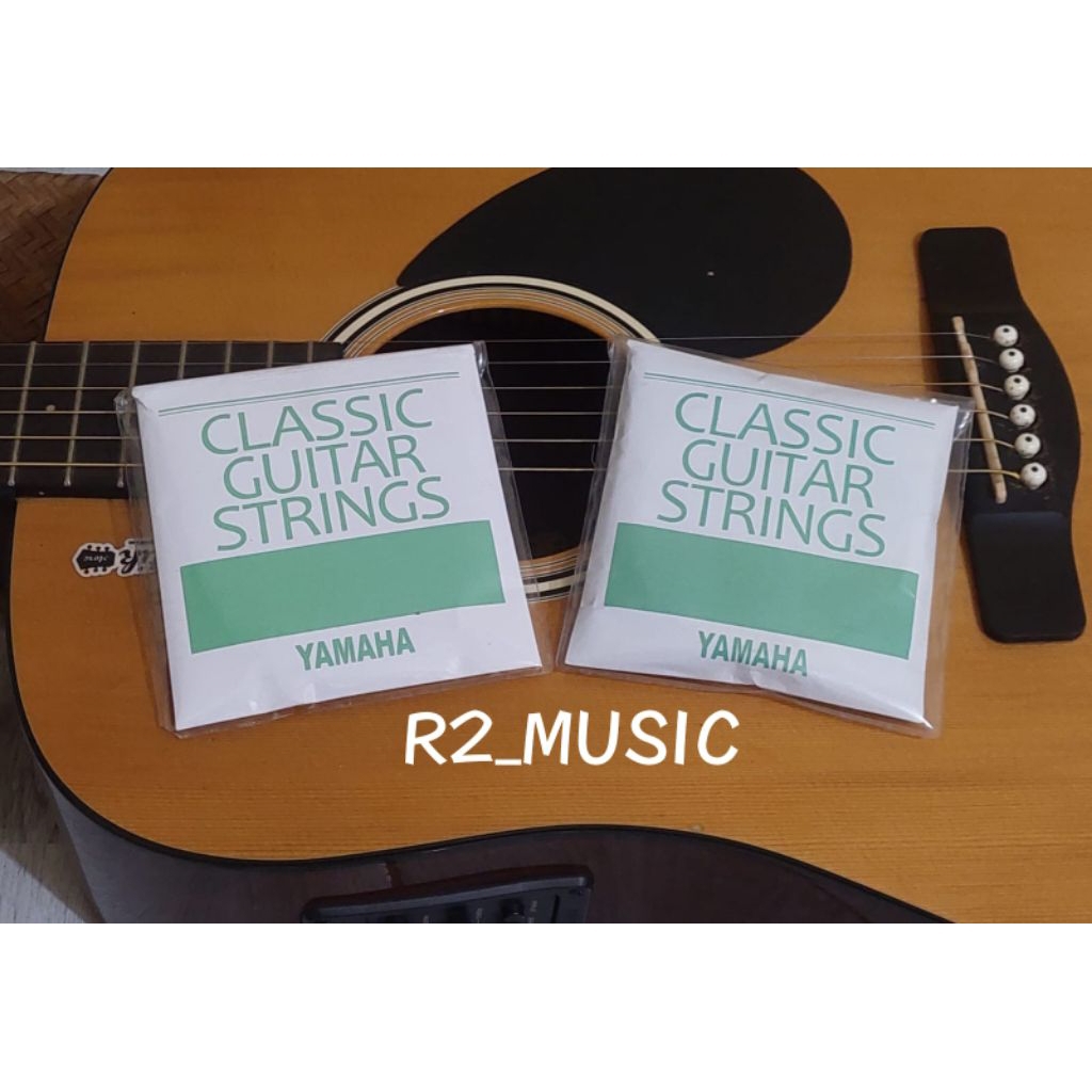 Original Senar Gitar Nylon Yamaha classic import 1 Set - Senar Gitar Yamaha Classic 1Set