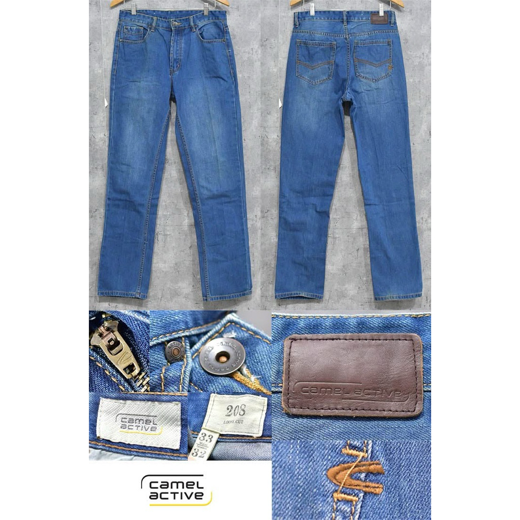 CELANA JEANS CAMEL ACTIVE SIZE FIT 31