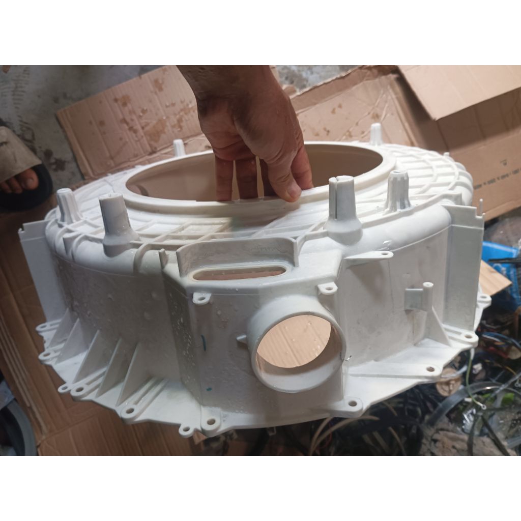 Tabung plastik depan mesincuci Sharp ES FL 1082/1082B/1082G