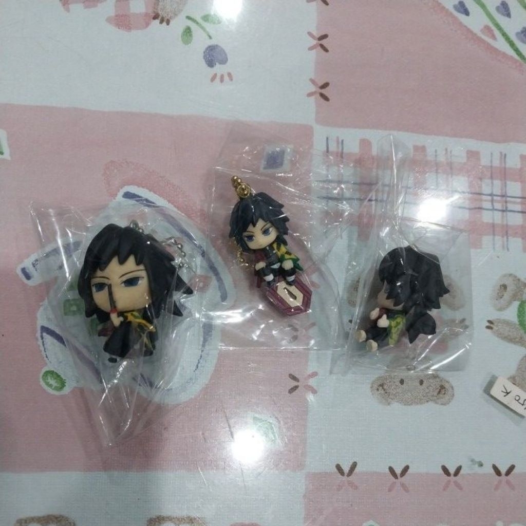 Giyu Tomioka Twinkle Doll, Ganci Deformed Figure, Hugcot Demon Slayer/Kimetsu No Yaiba