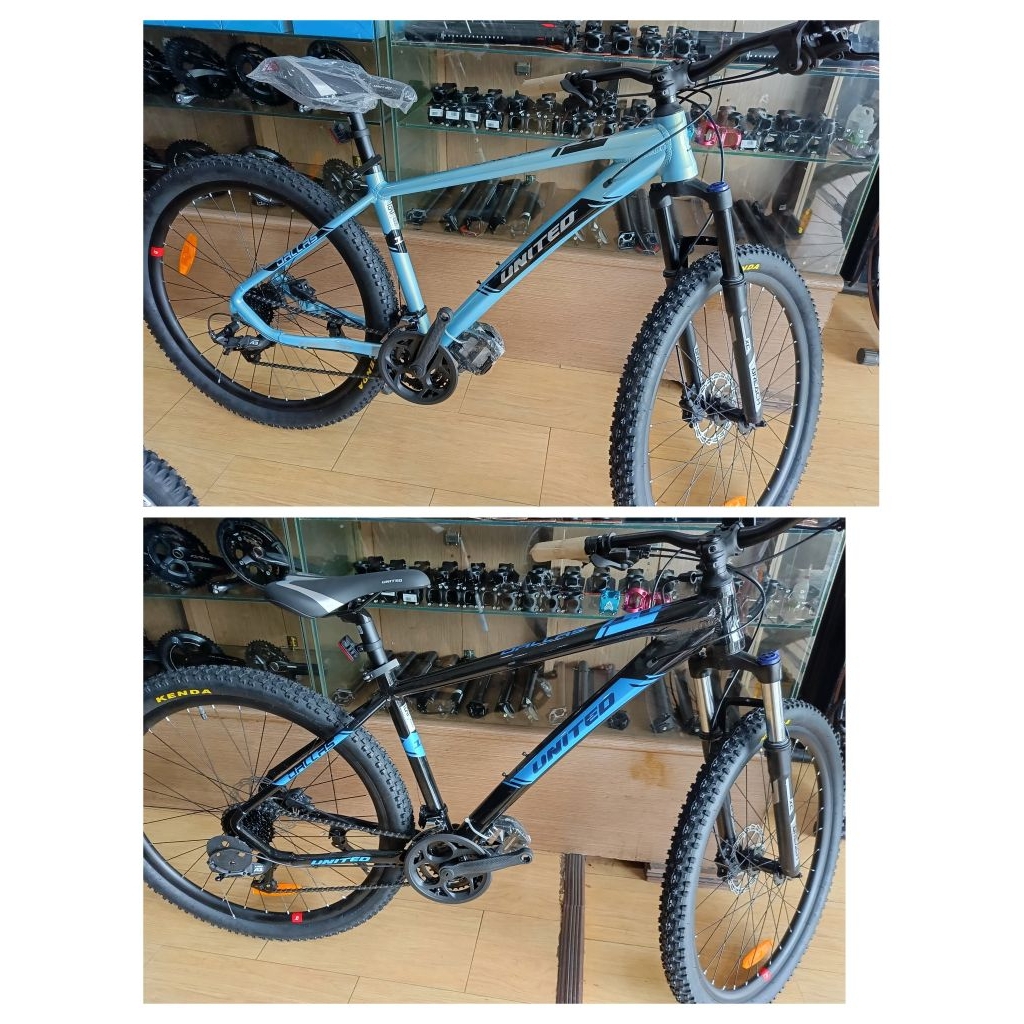 United MTB Dallas 1.0 ukuran 27,5 discbrake hidrolik