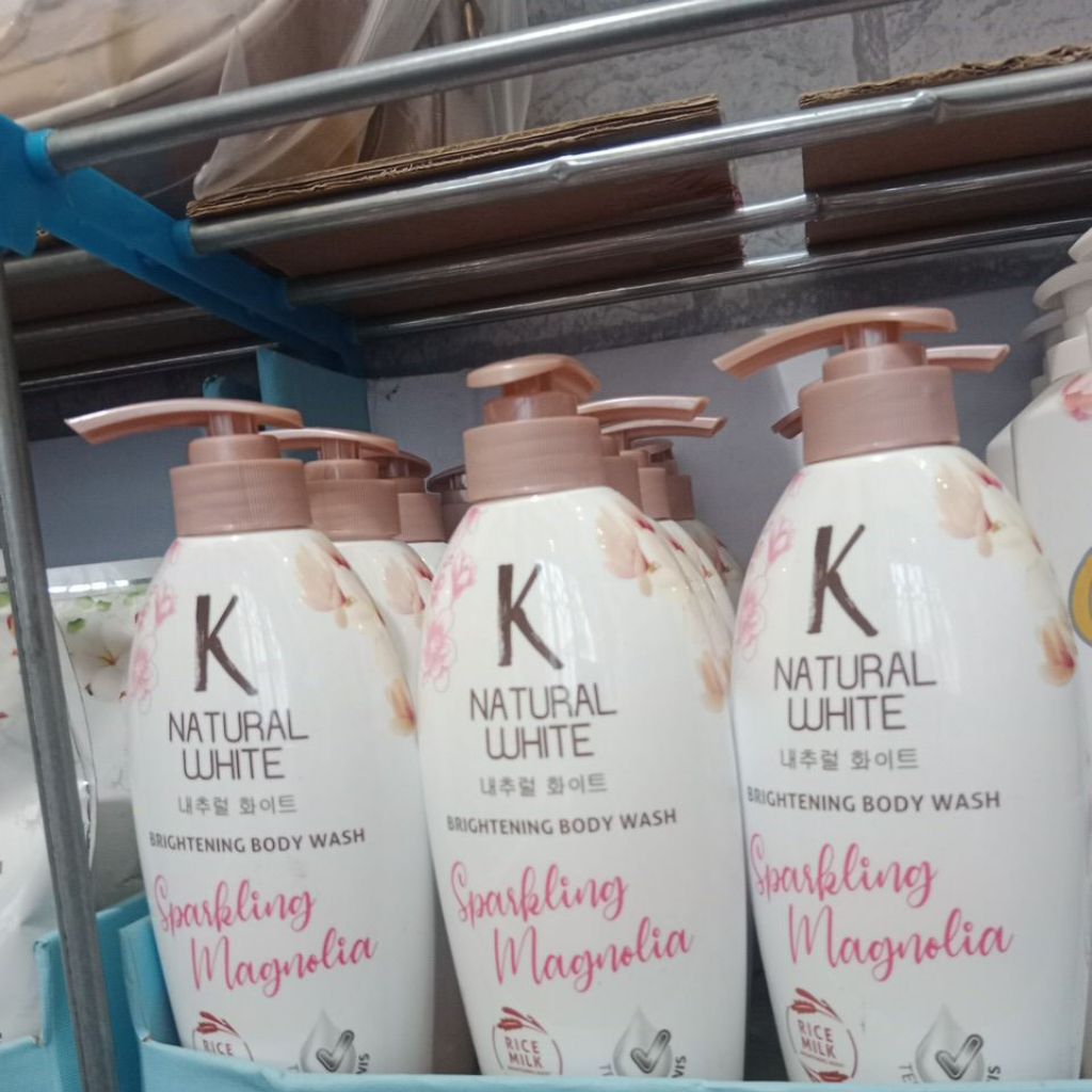 K Natural white  bodywash 500ml