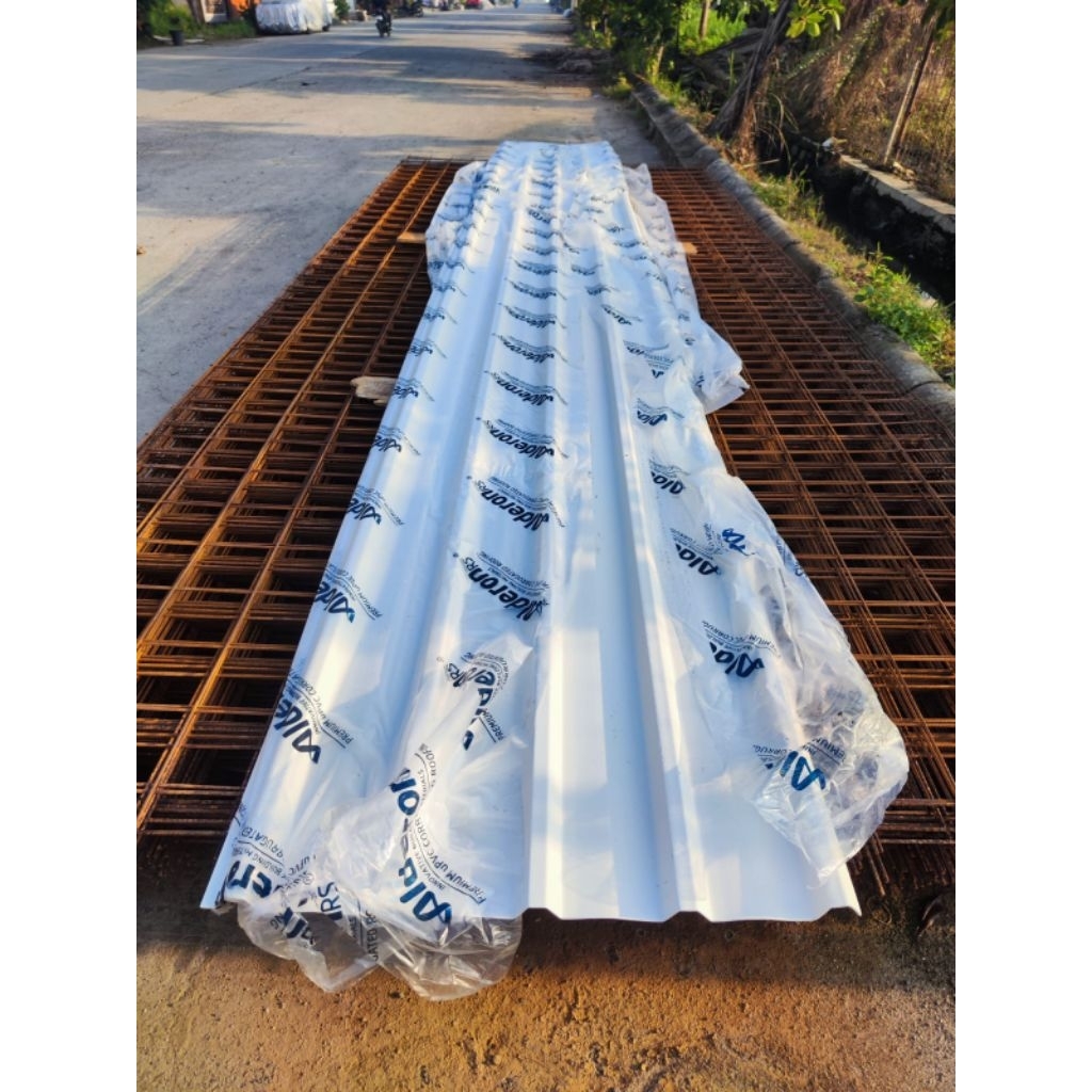 atap upvc single layer alderon 1,2mm