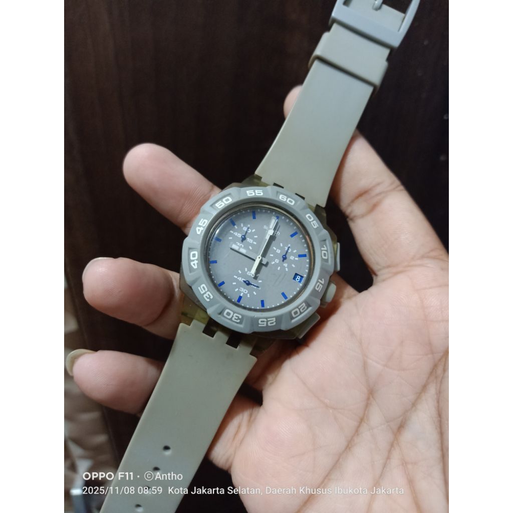 Swatch crono second