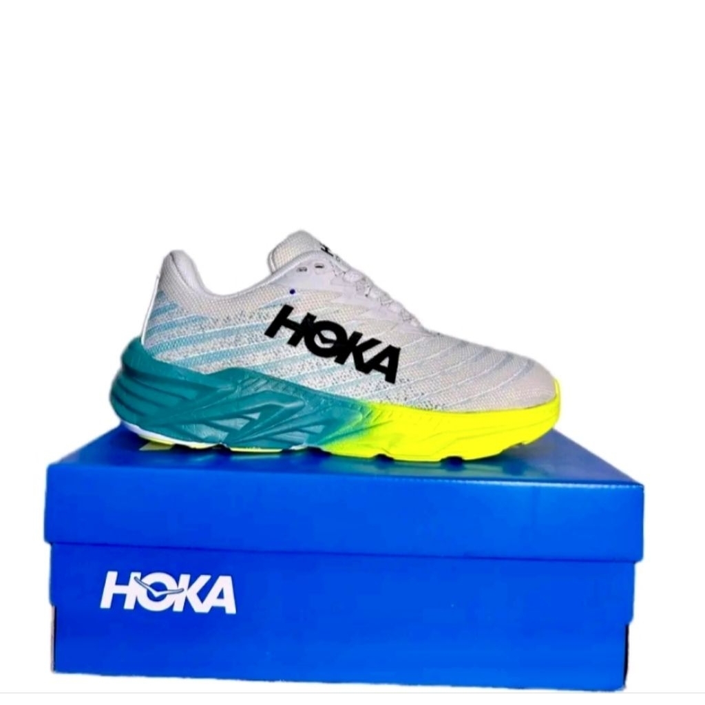 Sepatu Olahraga Running Pria Hoka Mach 5 / Sepatu Lari Hoka Men Terbaru