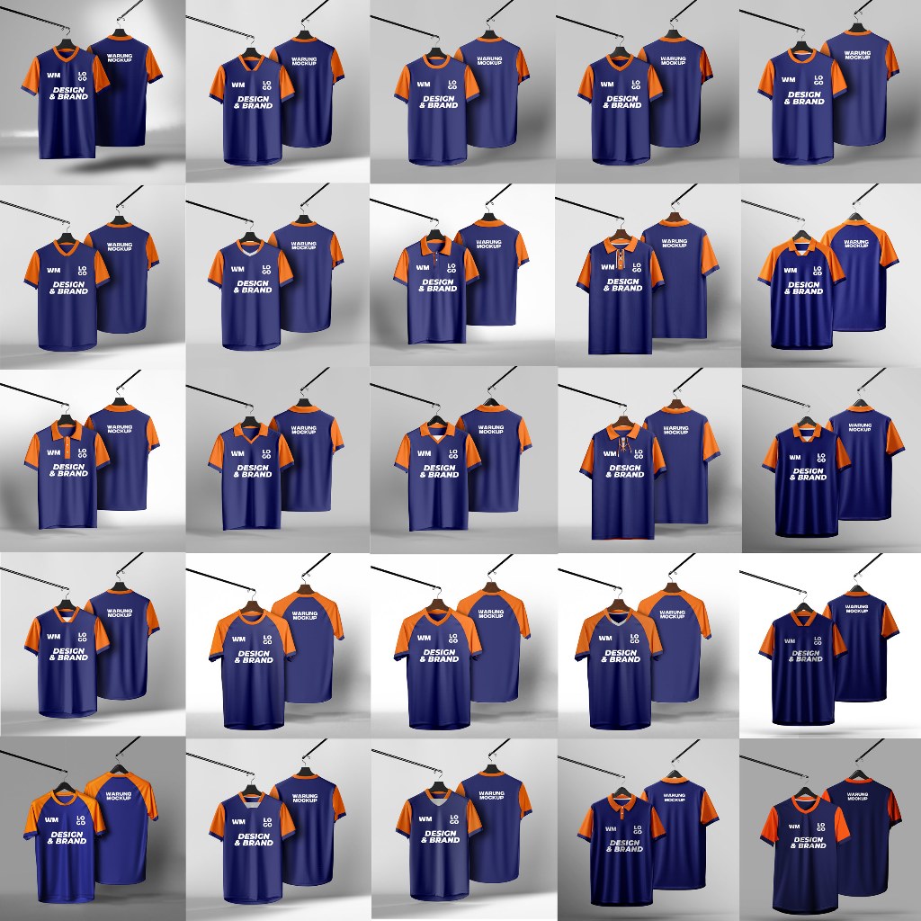 MOCKUP JERSEY HANGER - CDR