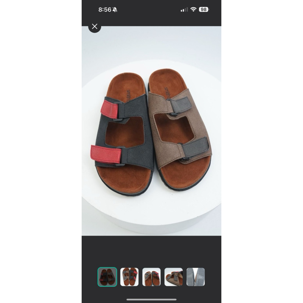 smith berlin two tone sandals