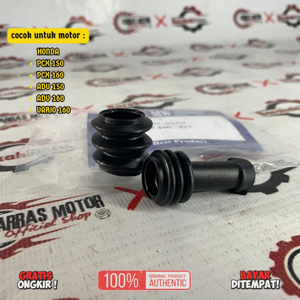 KARET USUS SEAL BOOT KALIPER CAKRAM DEPAN MOTOR HONDA PCX 150 PCX 160 ADV 150 ADV 160 VARIO 160