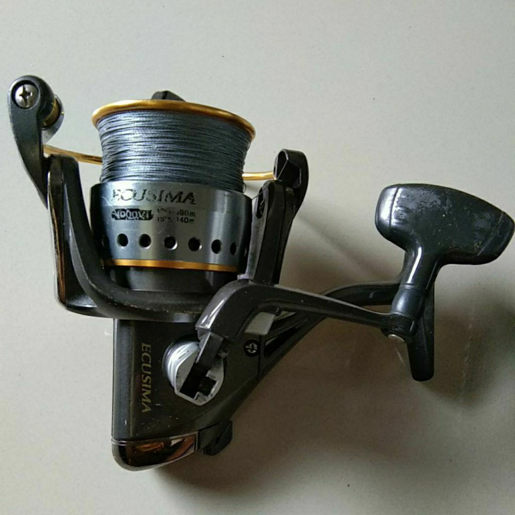 Spinning reel - Ryobi ecusima ukuran 4000 second bekas