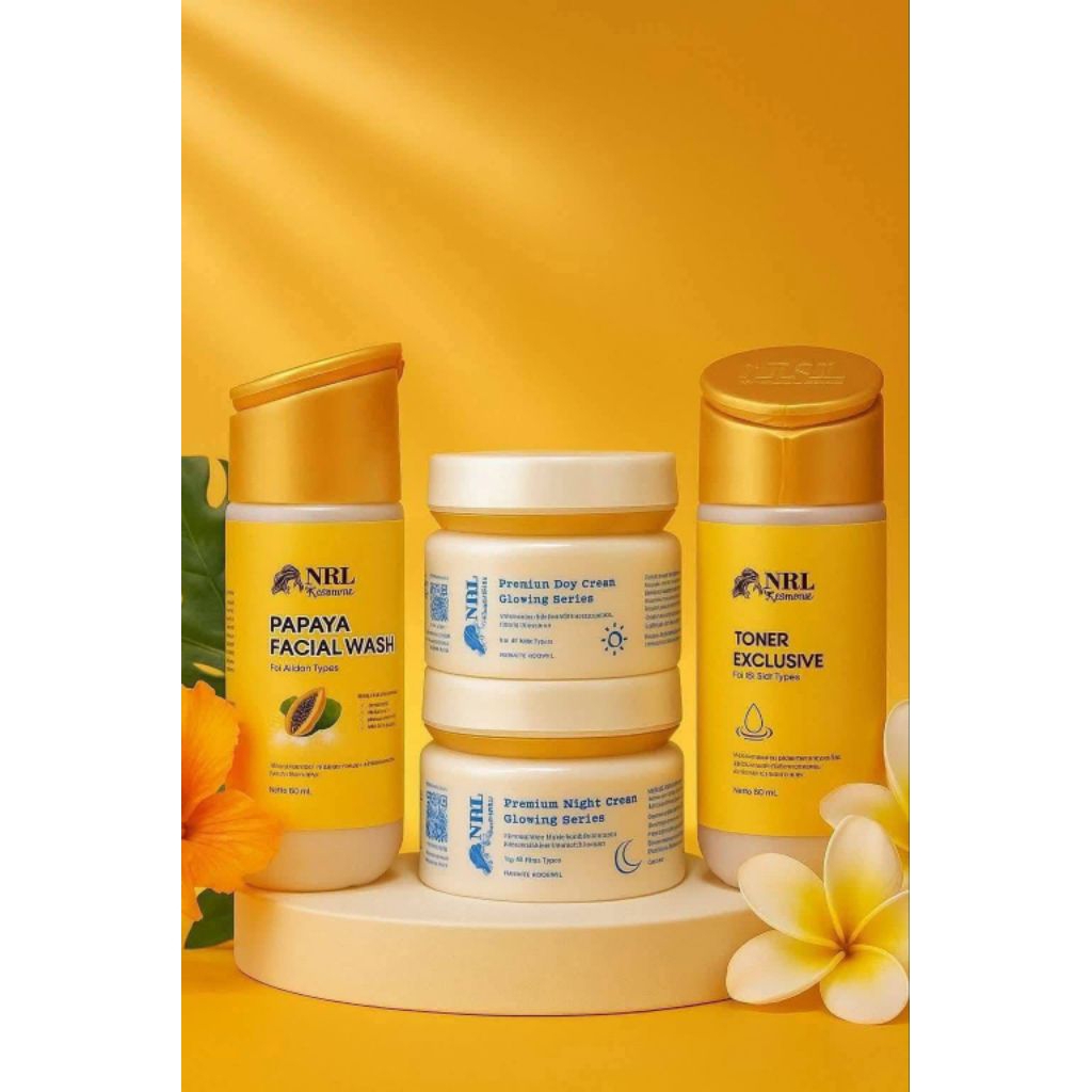 Paket Skincare NRL ready paket glowing paket acne paket paket flet