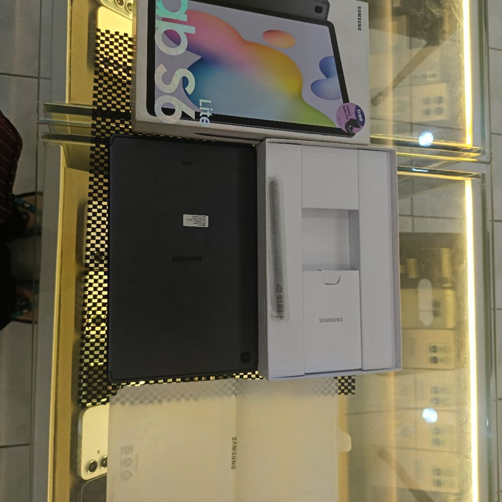 Samsung Galaxy Tab S6 Lite 4/128GB 4G Cell Bisa Kartu - 4/128 GB