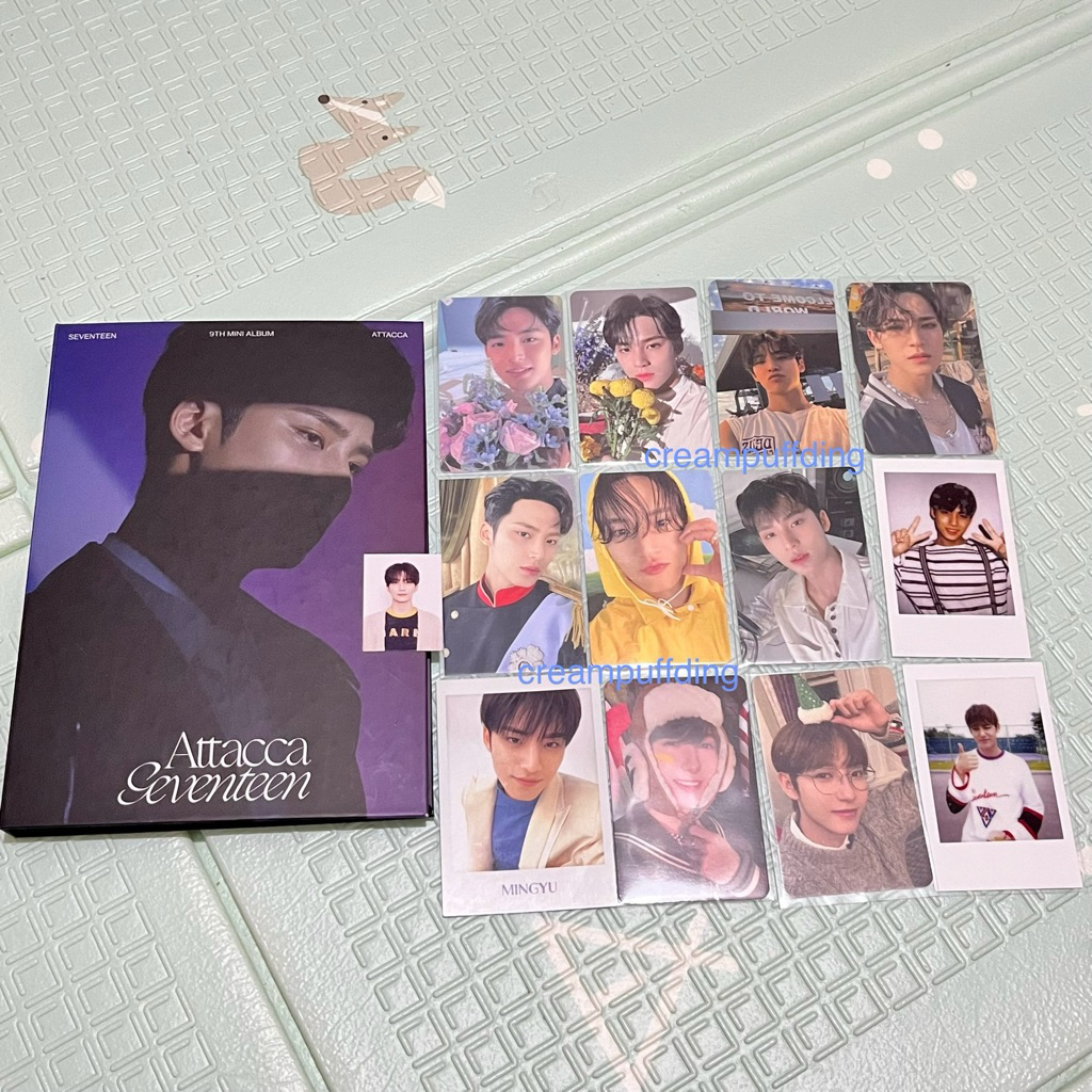 photocard mingyu deus lamaran cimumu prince fts caratver attacca album pola renjun candy