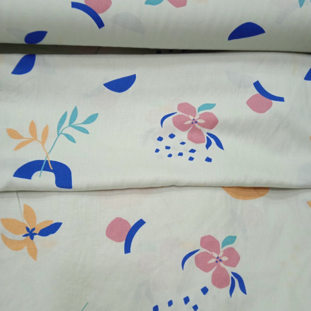 KAIN KATUN RAYON PREMIUM IMPORT BUNGA