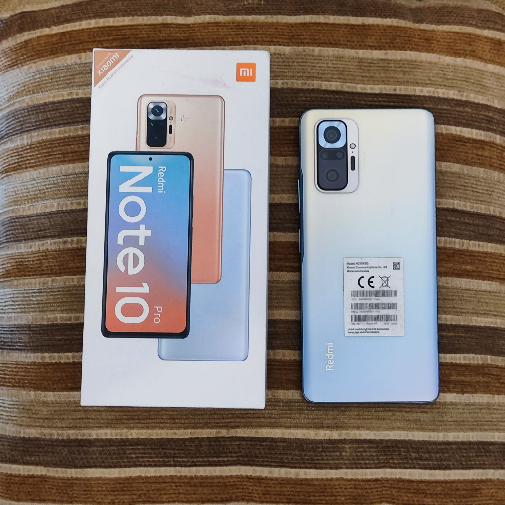 Xiaomi Redmi Note 10 Pro 6/128GB Glacier Blue – Second Mulus Normal