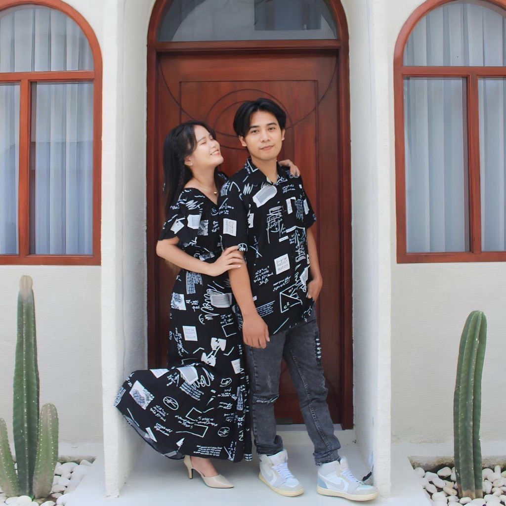 Couple Pasangan Kekinian Bahan Rayon Premium Viscose