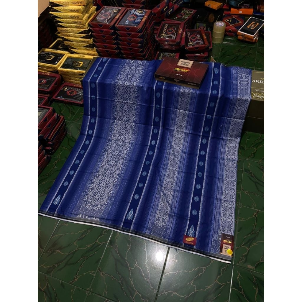 Sarung Tenun Atlas Premium Gold Type Jaquard Songket 790 Best Quality