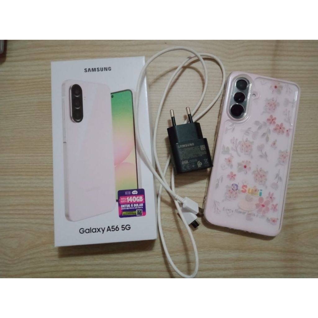 Samsung A56 Pink Second Bergaransi