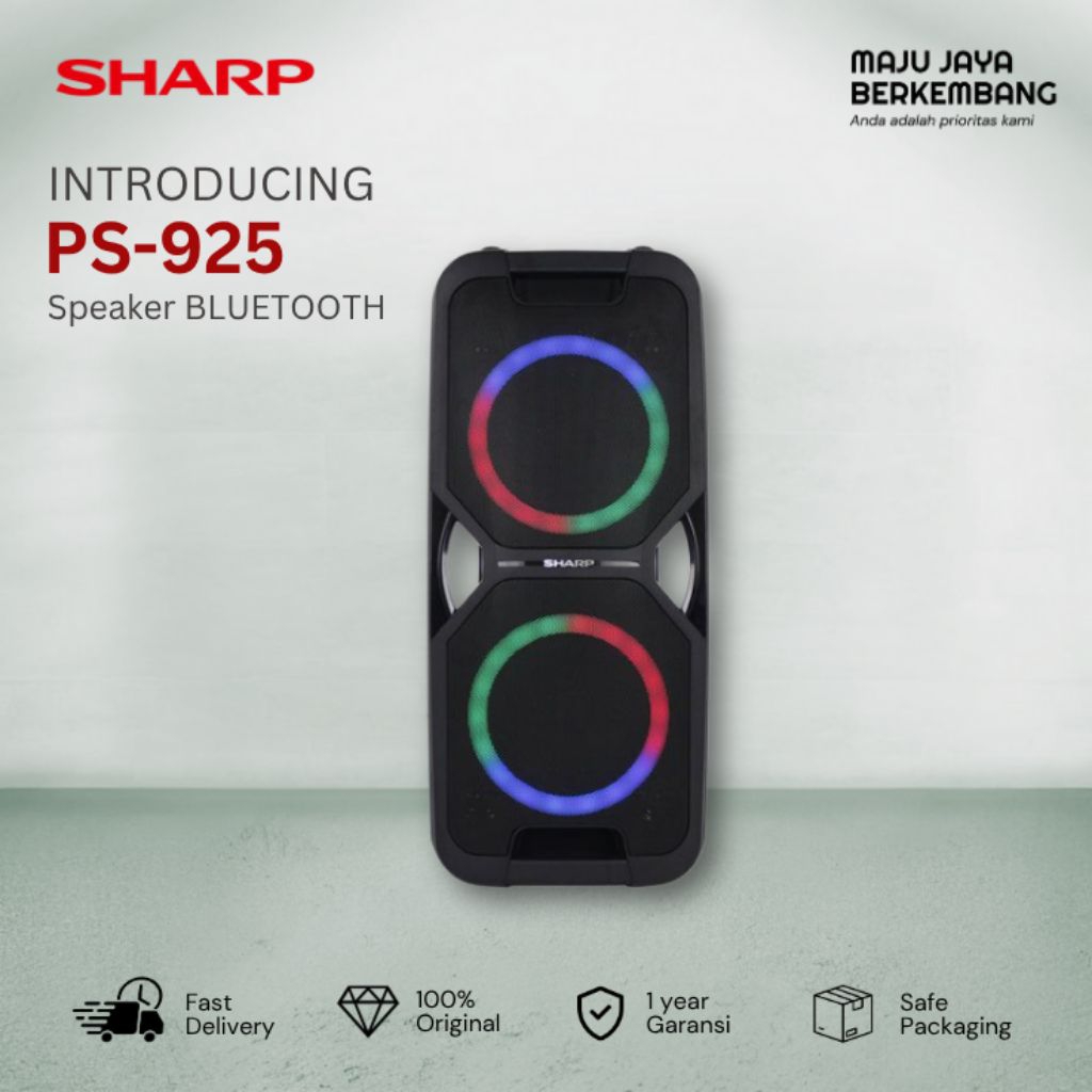 SHARP PS925 / PS-925 Bluetooth Speaker