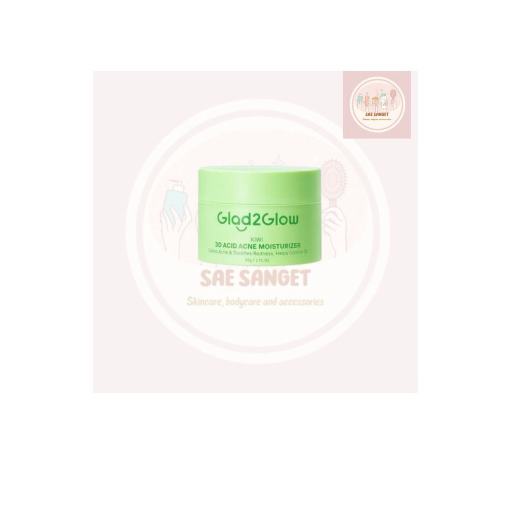 Glad2Glow Kiwi Moisturizer / Glad2Glow Moisturizer Kiwi / Glad2Glow 3D Acid Moisturizer