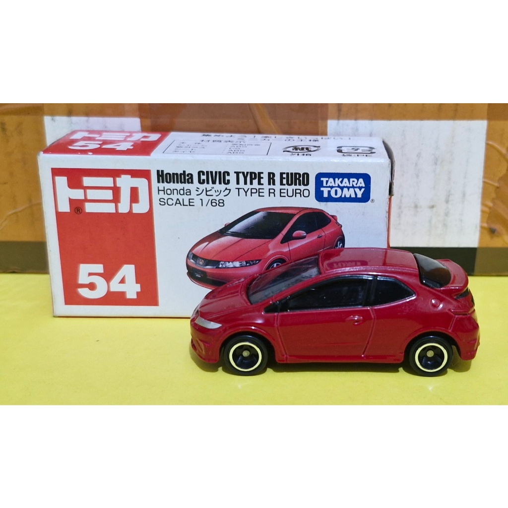 Tomica 54 HONDA CIVIC TYPE R EURO (A)