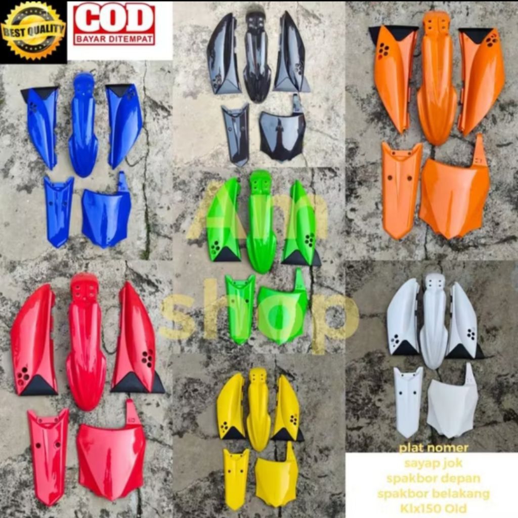cover body klx 150 old bodi klx 150 lama bodi klx150 klx 150sl