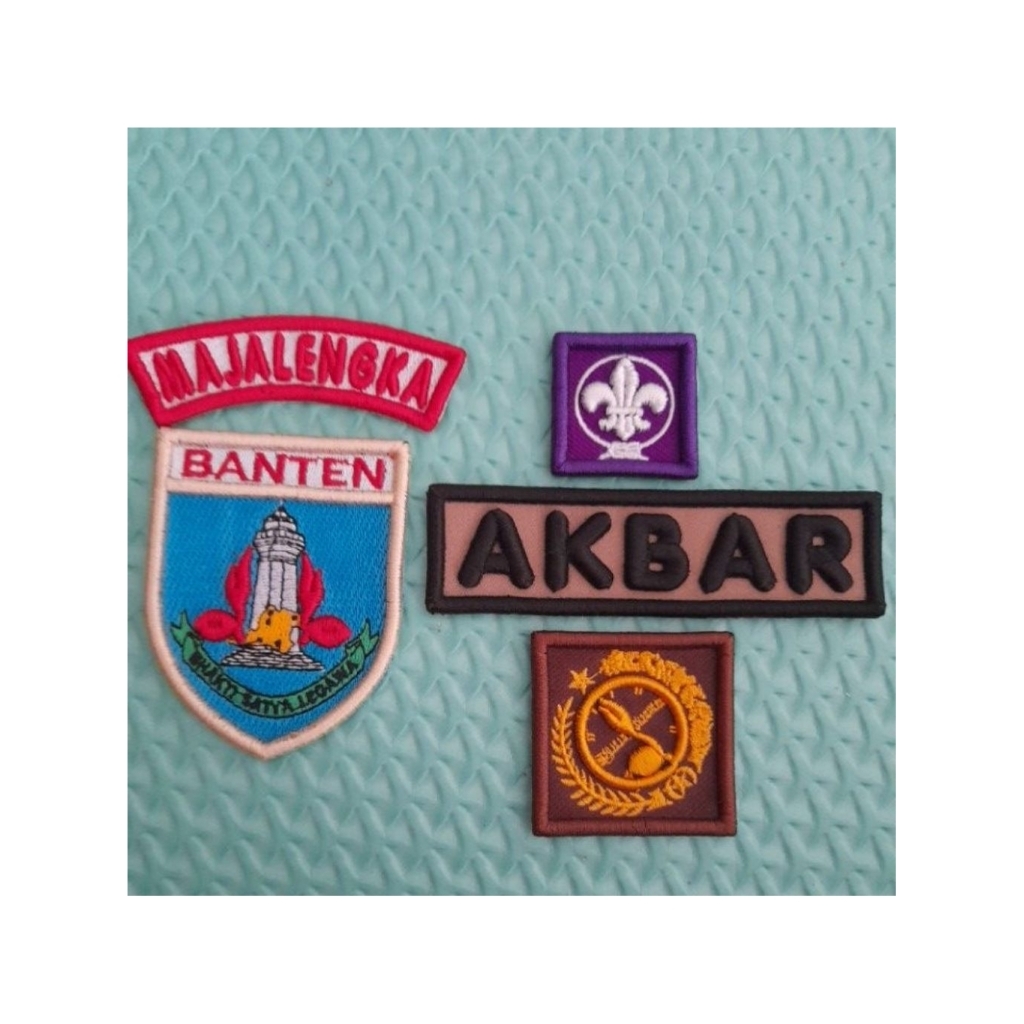 Atribut bordir timbul pramuka banten