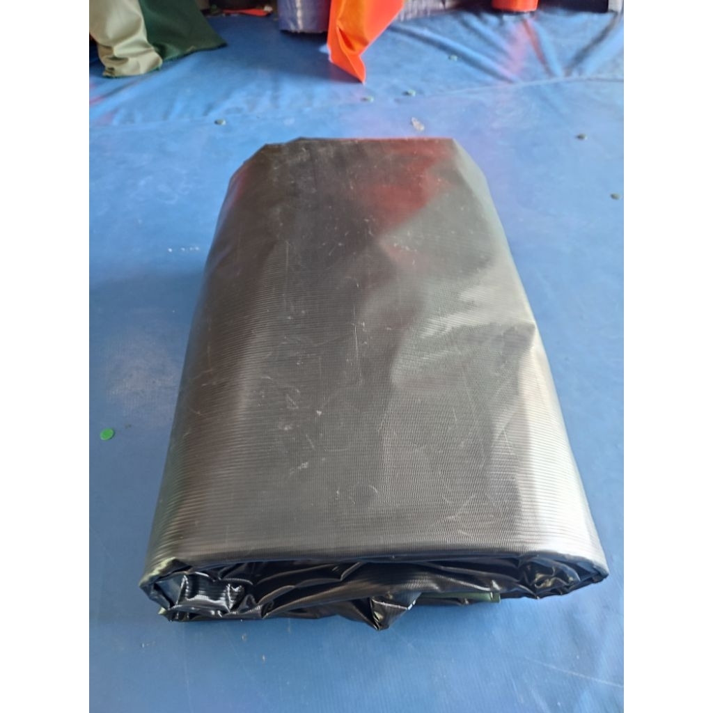 TERPAL SEMI KARET ORCHID UKURAN 4X7 WARNA HITAM