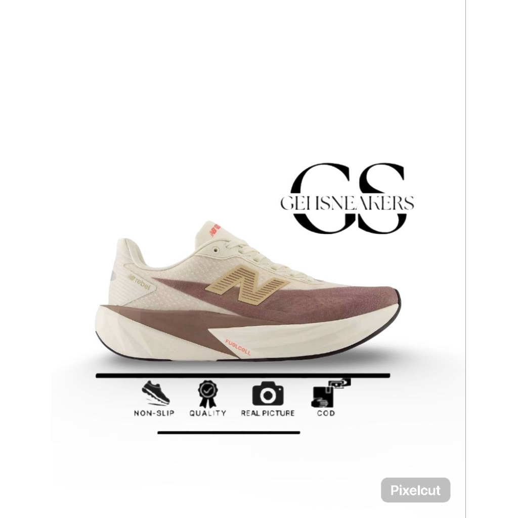 New Balance - FuelCell Rebel v5 Angora / Earth Shadow / Sea Salt3