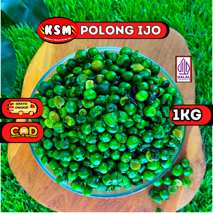 -KACANG POLONG / KACANG KAPRI / KACANG IJO GURIH 1KG / SNACK KILOAN