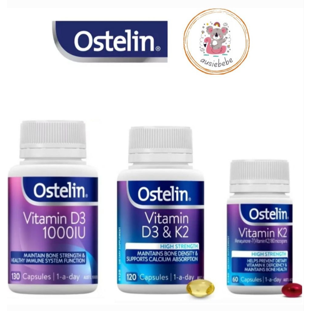 Ostelin Vitamin D3 1000IU / Vitamin K2 / Vitamin K2+D3