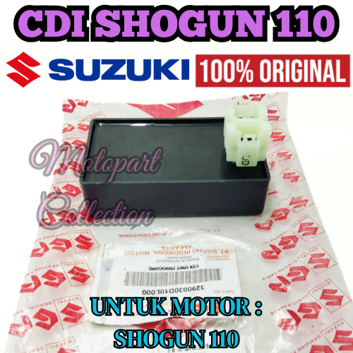 CDI KODE-SHOGUN 110 ASLI Suzuki Shogun 110 Kebo (Shogun 110 R) BERKUALITAS ASLI 100% ORIGINAL .