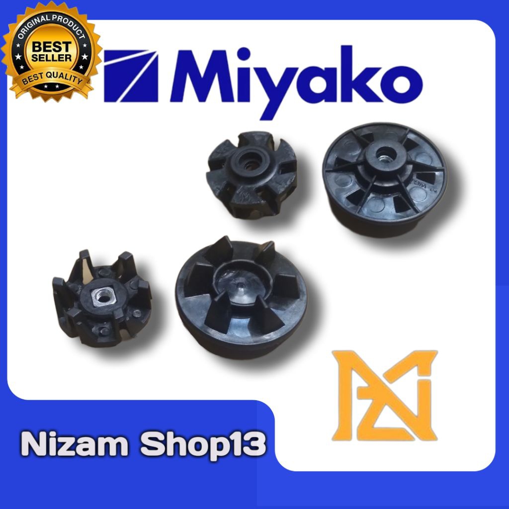 Adapter blender miyako satu set/gigi blender miyako 1set.