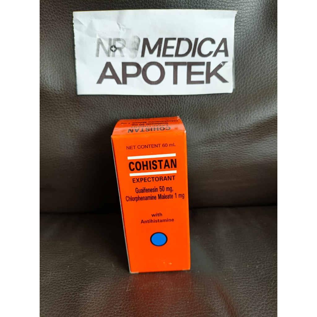 COHISTAN EXPECTORANT SIRUP 60ML OBAT BATUK BERDAHAK / COHISTAN EXPECTORANT SIRUP