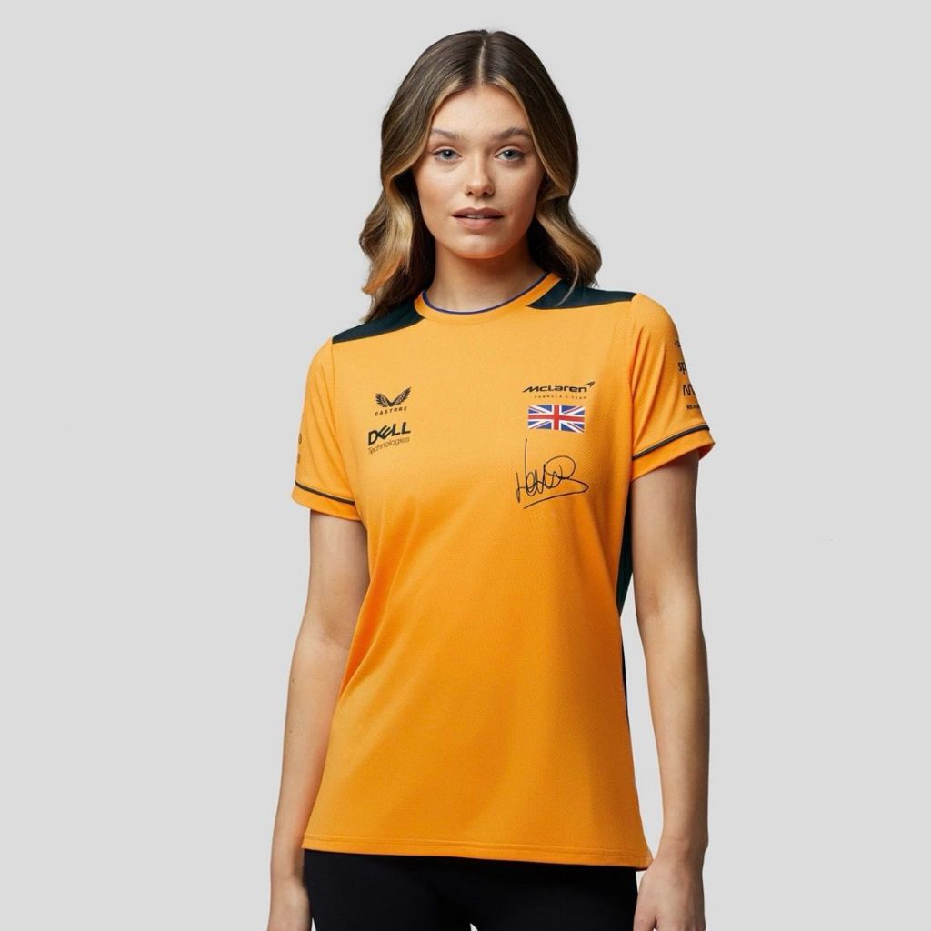 SALE McLaren F1 Formula 1 Lando Norris Original Baju Kaos Tee Tshirt Wanita