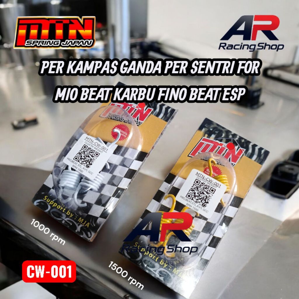 Per Sentri Per kampas ganda Per sentri MTN CW-001 1000rpm 1500rpm Mio, Beat Carbu, Fino, Beat ESP Or