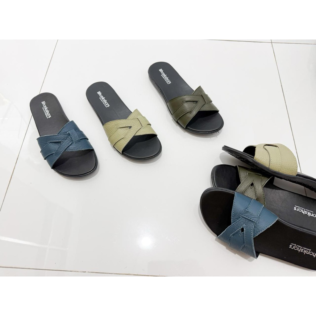sandal kulit bhonkshors