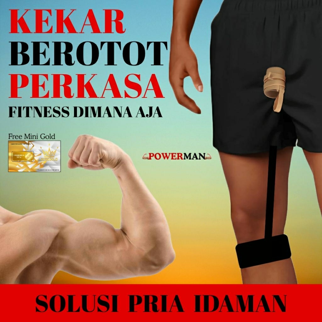 Deker Fitness Genital Solusi Kesehatan Pria Tambah Panjang Kualitas Premium Bisa COD